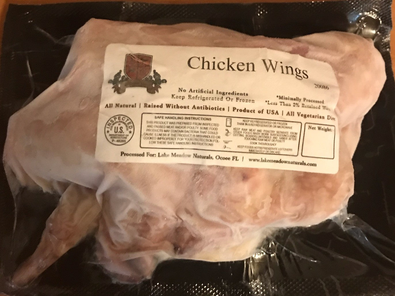 Chicken Wings - Pack Size 1LB