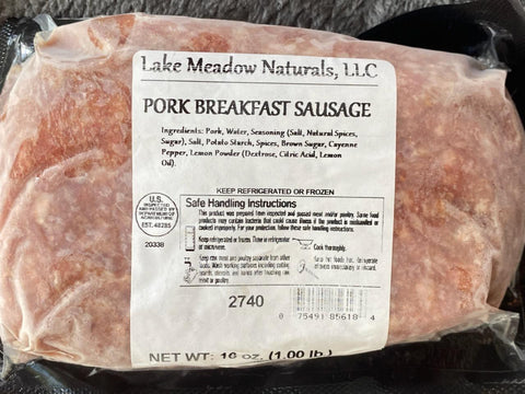 Pork Breakfast Sausage Ground 1LB